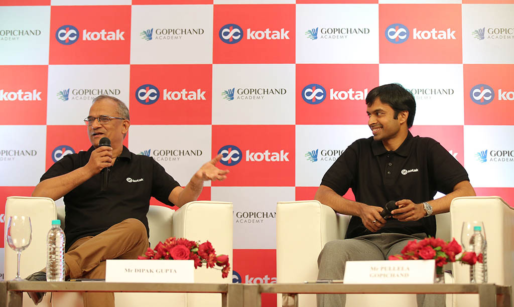 Kotak ties up with Gopichand Foundation under CSR drive