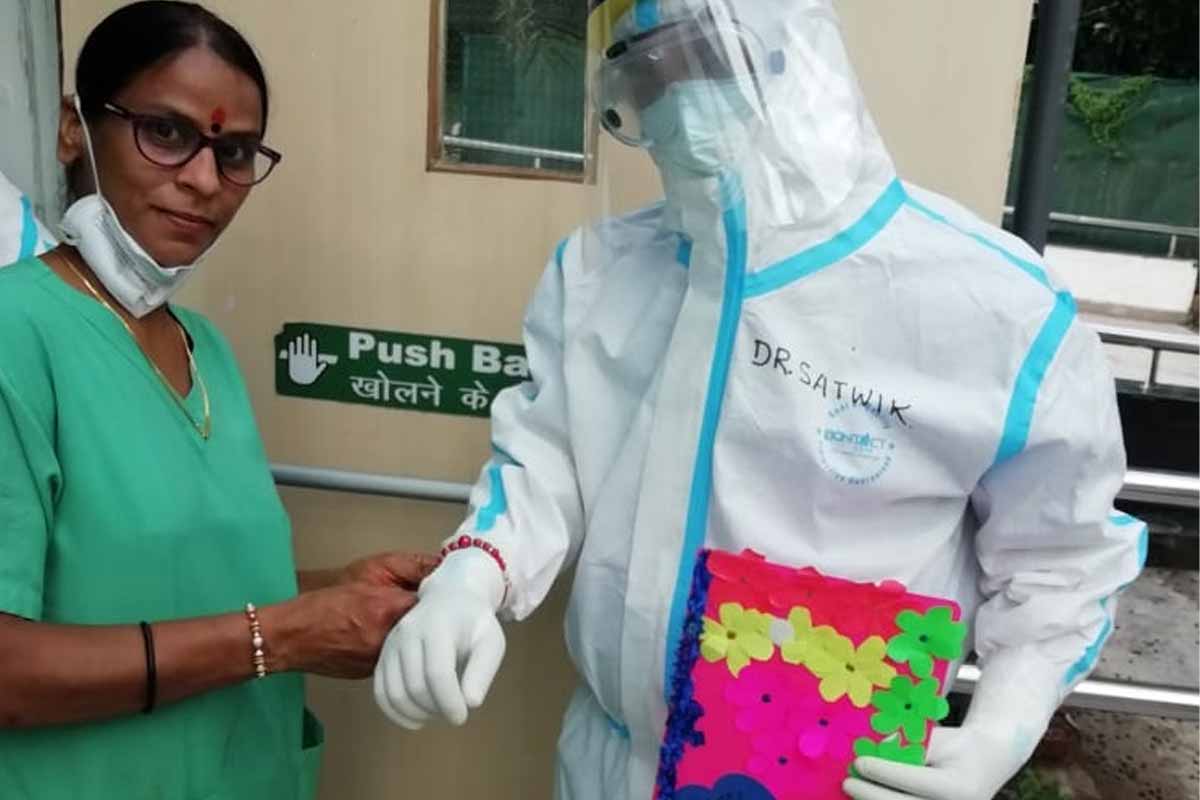 SOS Children send rakhis to Corona-warriors of Max Healthcare