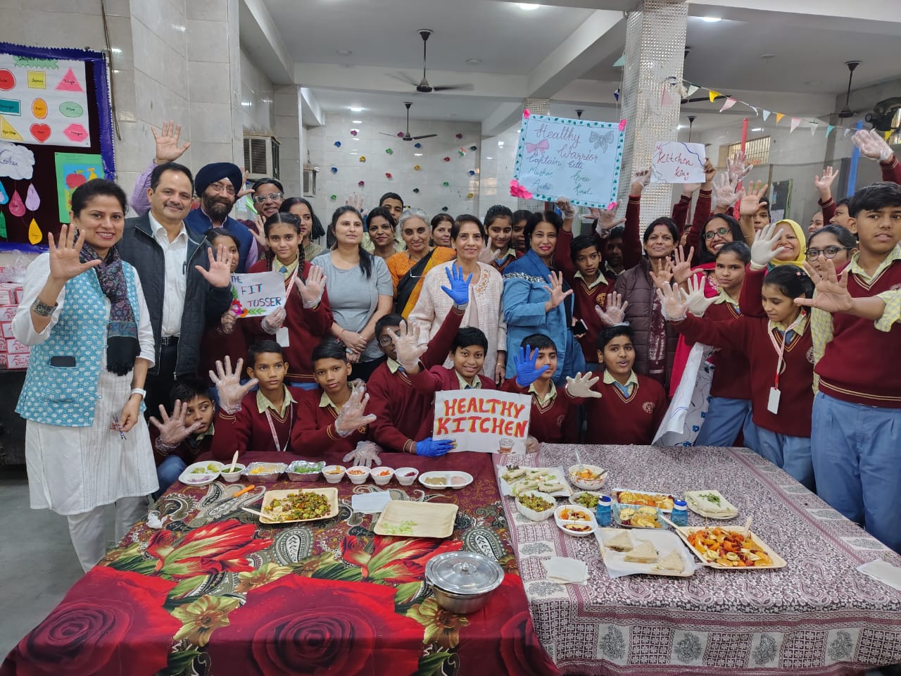 Amway India Fights Child Malnutrition in Delhi School