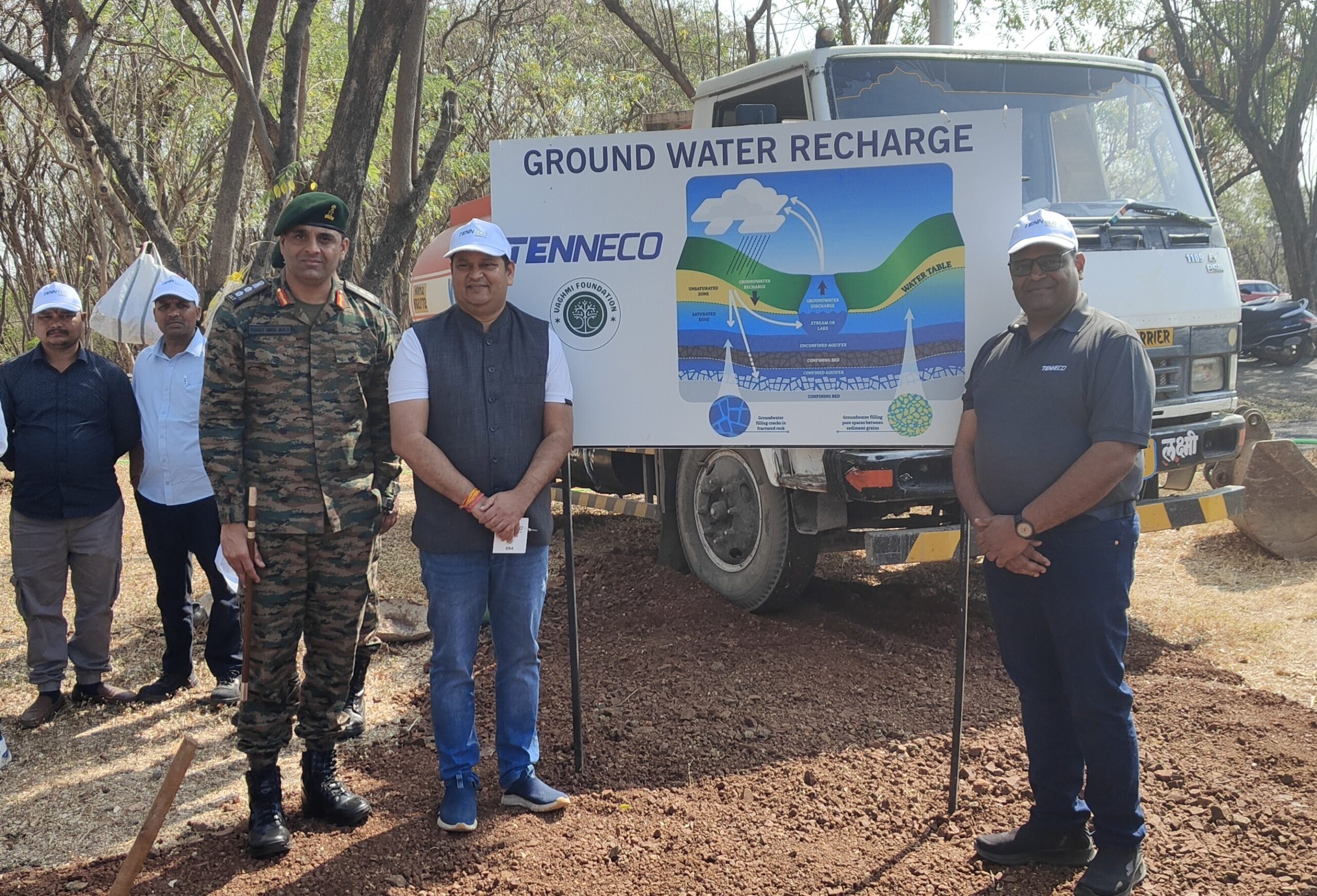Tenneco Clean Air India kicks off landmark tree plantation drive in Pune, plants 5,000 saplings