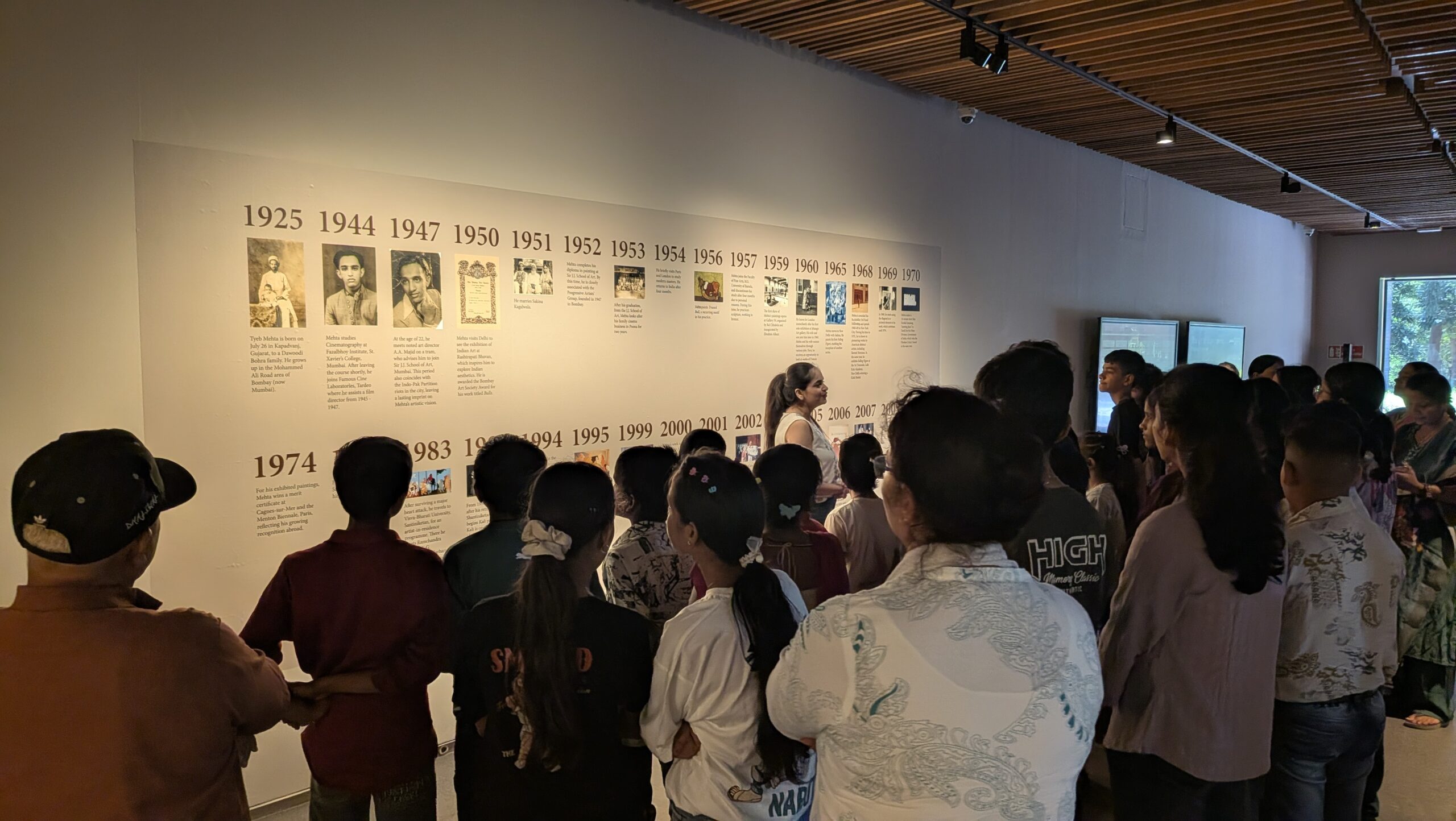 SOS Children’s Villages India holds are workshop 50 vulnerable children at Kiran Nadar museum