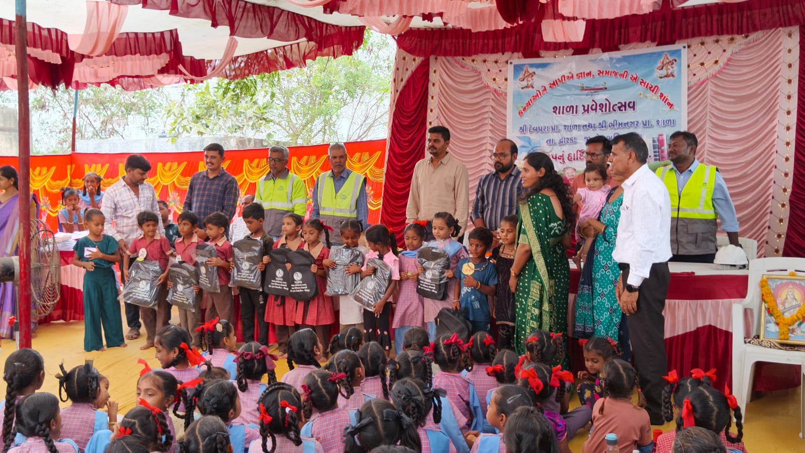 TCSRD boosts Shala Praveshotsav 2026 in Gujarat with school kits and volunteering