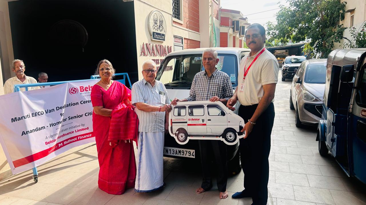 Belstar Microfinance empowers Anandam Trust with van